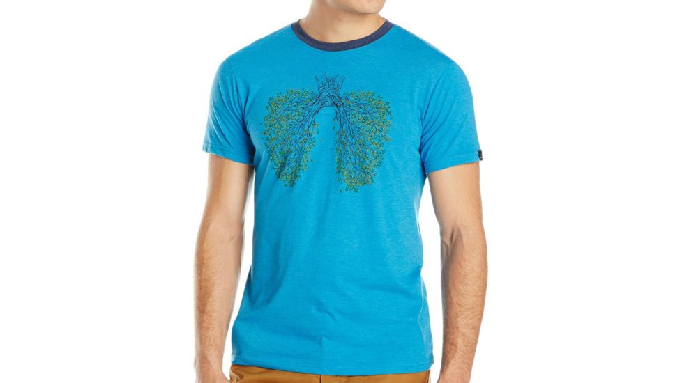 Fresh Air T-Shirt - Mens -Danube Blue-Small