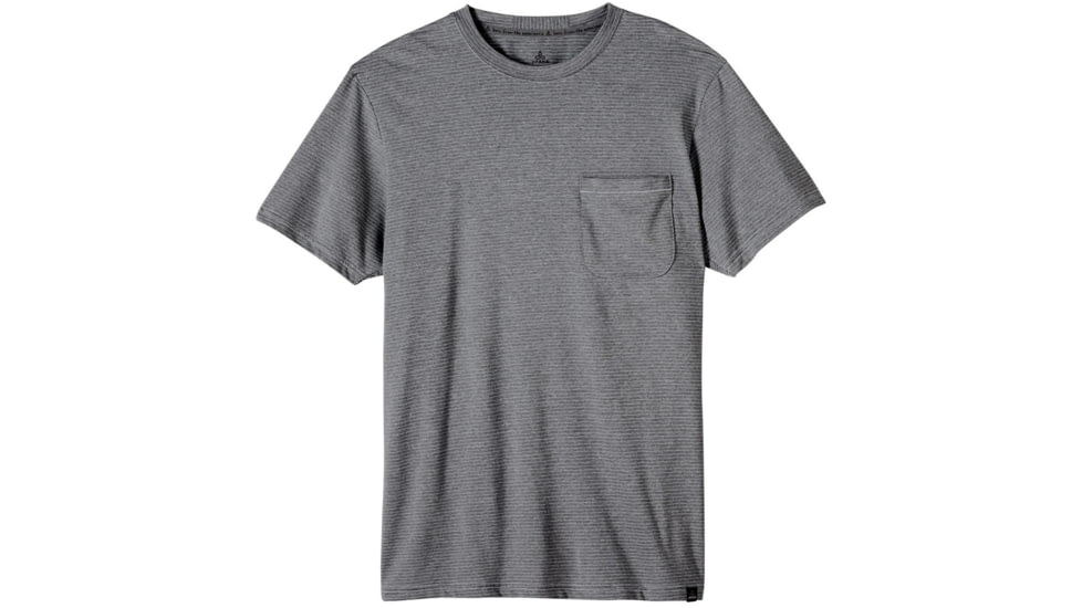 prAna Ganaway Tee - Men's -Gravel-Small