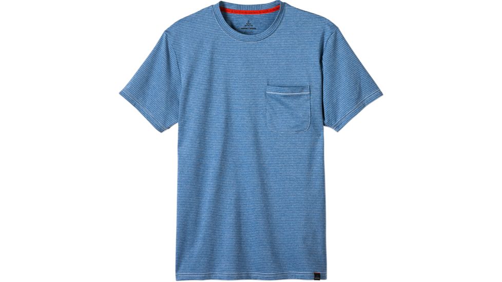 prAna Ganaway Tee - Men's -Classic Blue-X-Large