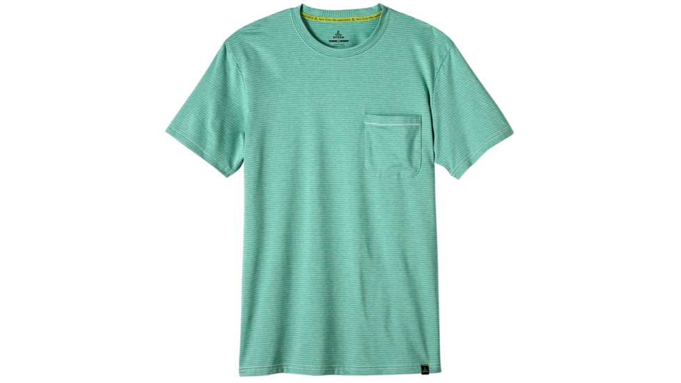 prAna Ganaway Tee - Men's -Dusty Pine-Medium