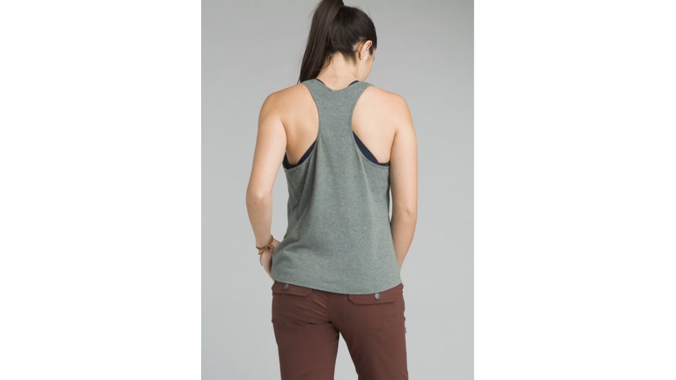 prAna Graphic Tank - Womens, Weathered Blue Heather, Small, W11170152-WBHT-S