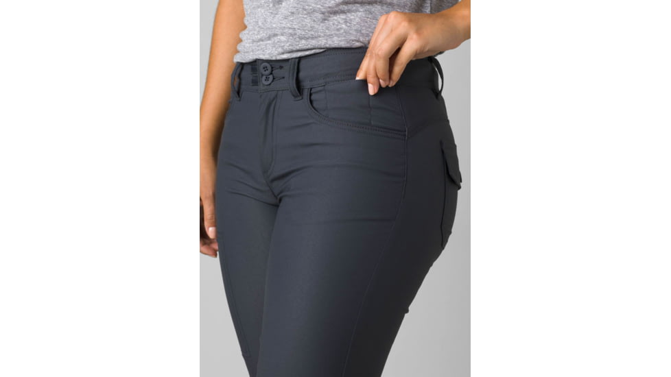 prAna Halle Pant II - Womens, Coal, 2, 1971021-020-RG-2