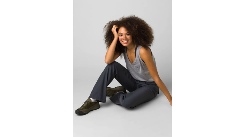 prAna Halle Pant II - Womens, Coal, 2, 1971021-020-RG-2