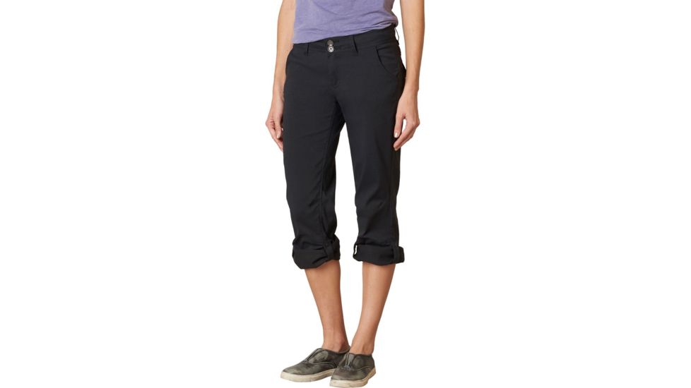 prAna Halle Pant - Womens, Black, 6, Short Inseam, W4HASH113-BLK-6