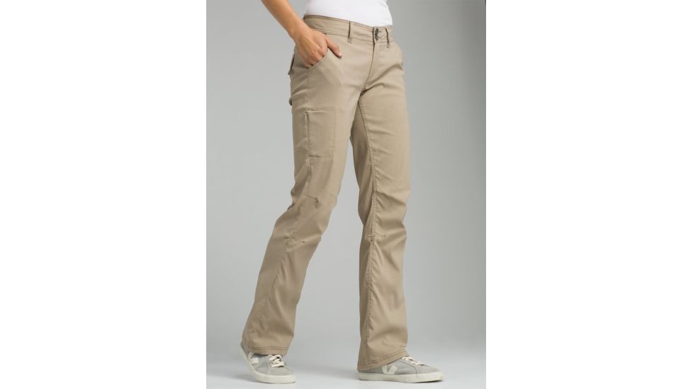 prAna Halle Pant - Womens, Dark Khaki, 12, Short Inseam, W4HASH113-DKKH-12
