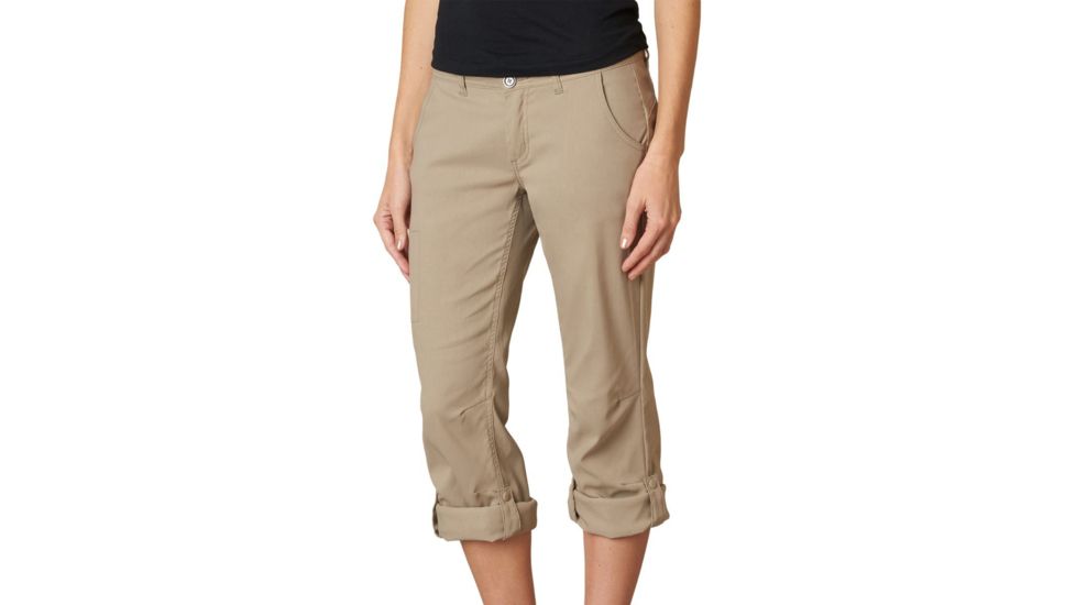 prAna Halle Pant - Womens, Dark Khaki, 8, Short Inseam, W4HASH113-DKKH-8