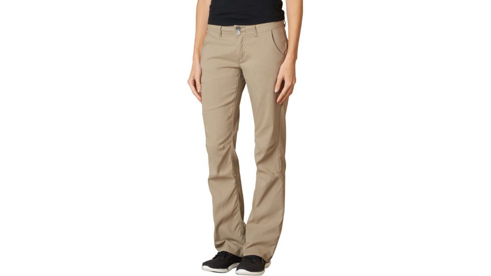 prAna Halle Pant - Womens, Dark Khaki, 8, Short Inseam, W4HASH113-DKKH-8