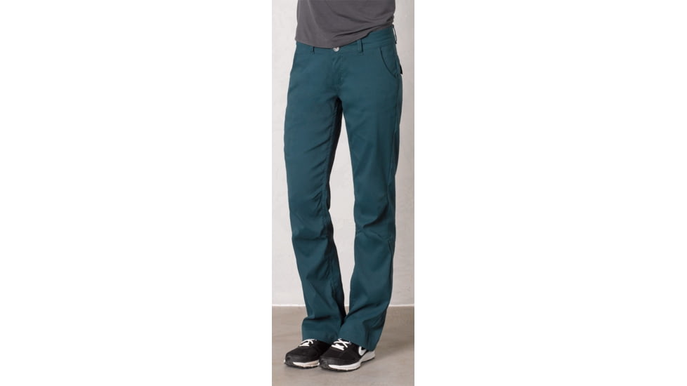prAna Halle Pant - Women's-Deep Teal-Short Inseam-2