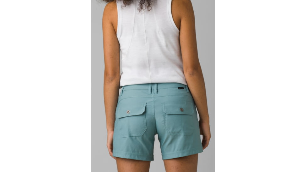 prAna Halle Short II - Women's, 2 US, Shoreline, 1971191-400-05-2