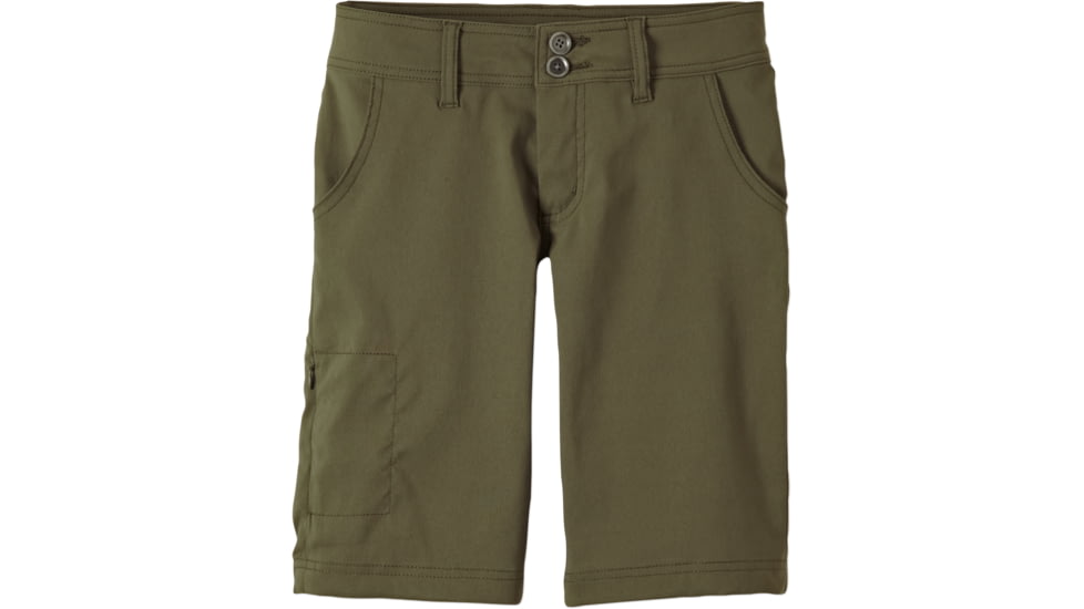 prAna Halle Short - Women's -Cargo Green-6