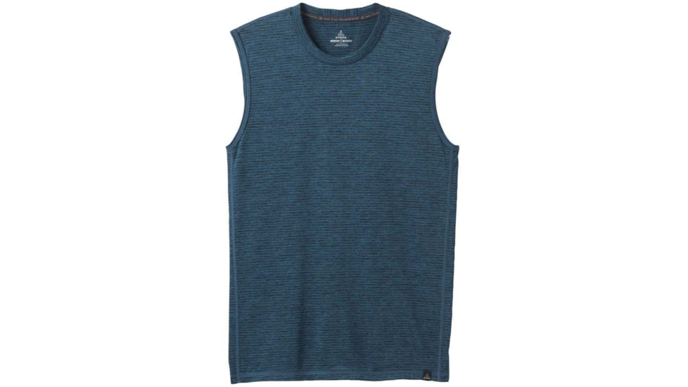 prAna Hardesty Tank - Mens, Atlantic Stripe, Small, M11170401-ATST-S