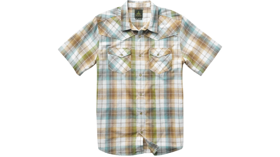 prAna Hartman Top - Men's-Spinach-Small
