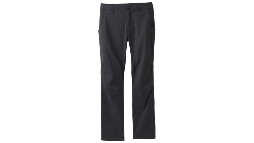 prAna Hendrixton Straight Pant, Black, 28 Waist, Regular Inseam, M41193226 -001-28