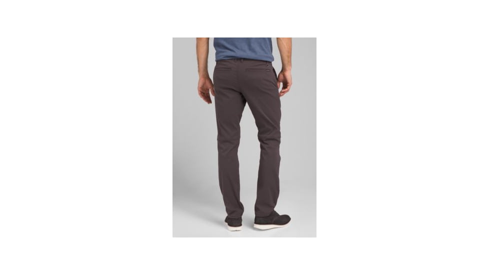 prAna Hendrixton Straight Pant, Charcoal, 40 Waist, Long Inseam, M41193426 -010-40