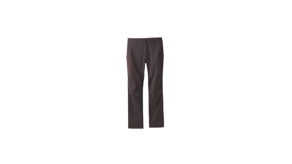 prAna Hendrixton Straight Pant, Charcoal, 40 Waist, Long Inseam, M41193426 -010-40