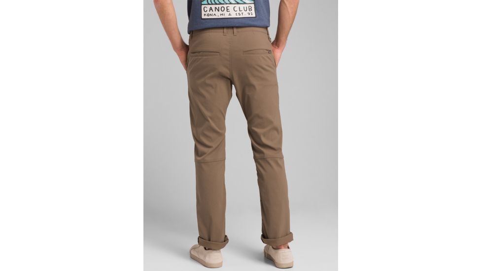 prAna Hendrixton Straight Pant, Mud, 31 Waist, Regular Inseam, M41193226 -215-31