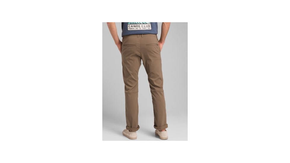 prAna Hendrixton Straight Pant, Mud, 35 Waist, Long Inseam, M41193426 -215-35