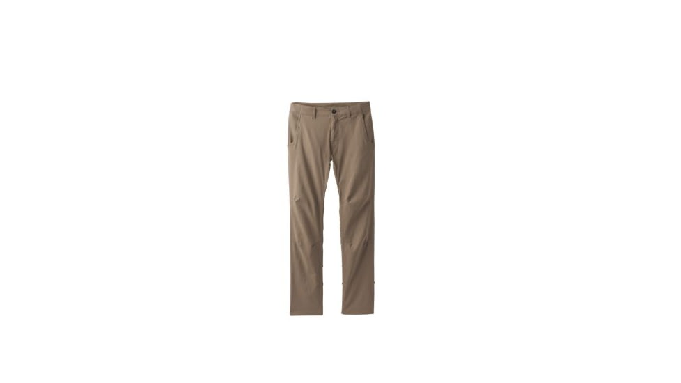 prAna Hendrixton Straight Pant, Mud, 35 Waist, Long Inseam, M41193426 -215-35