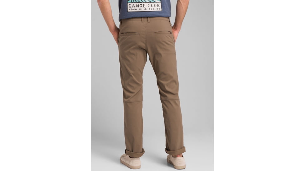 prAna Hendrixton Straight Pant, Mud, 35 Waist, Short Inseam, M41193026 -215-35