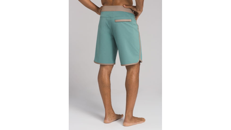 prAna High Seas Boardshort, Dusty Aloe, 38 Waist, M3HSEA116 -301-38
