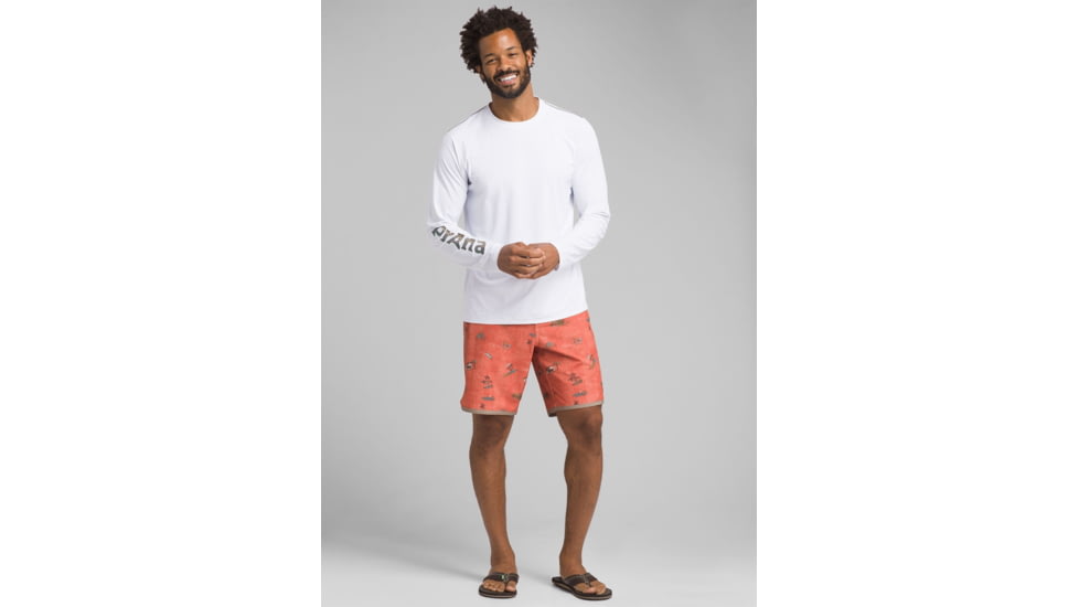 prAna High Seas Boardshort, Monarch Big Island, 28 Waist, M3HSEA116 -842-28