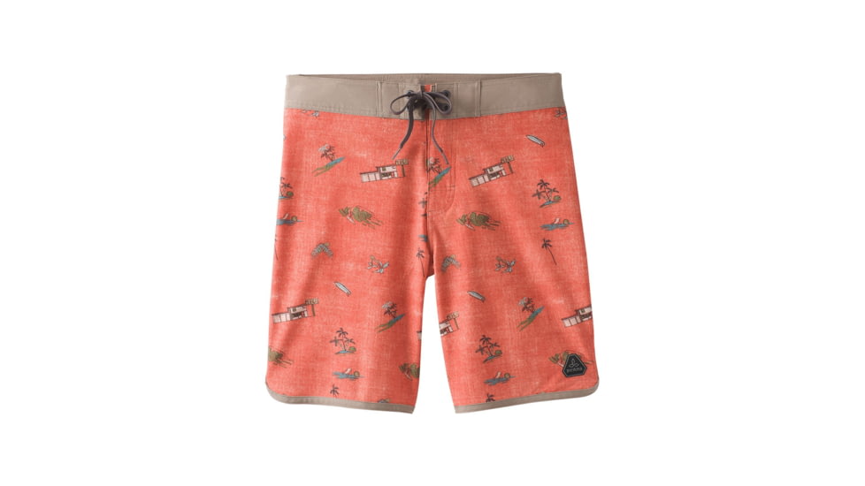 prAna High Seas Boardshort, Monarch Big Island, 28 Waist, M3HSEA116 -842-28