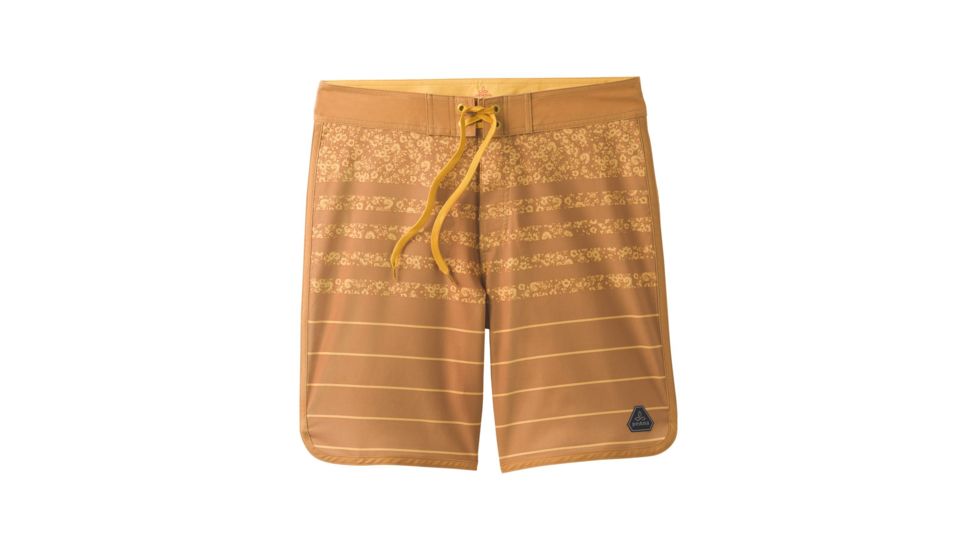 prAna High Seas Short Mens, Cumin Field Stripe, 32, M3HSEA116-CUFX-32