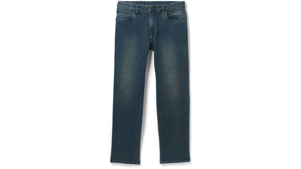 prAna Hillgard Jean Jeans, Antique Stone Wash, 34, 1964831-400-32-34