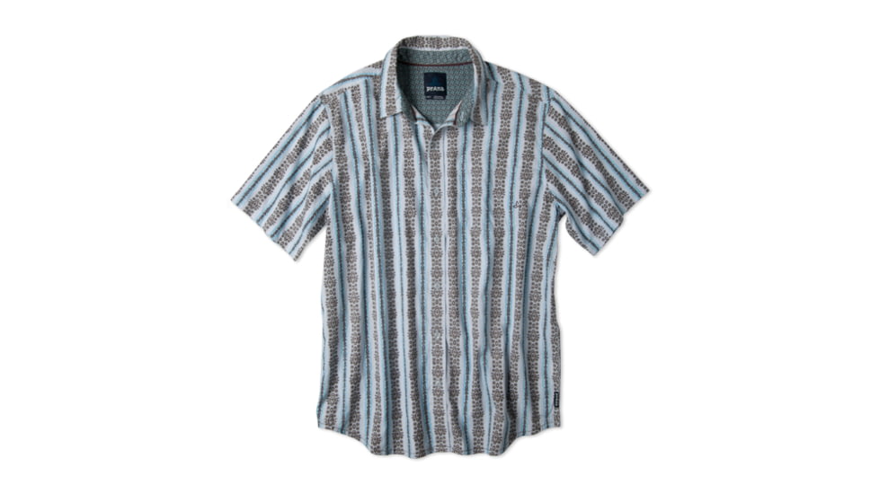 prAna Hilman Top - Men's-Light Blue-Small