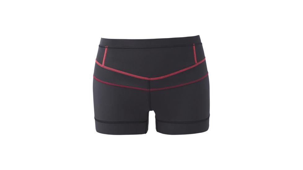prAna Hydra Short Womens, Black Pop, Small, W3HYDR115-BKPP-S