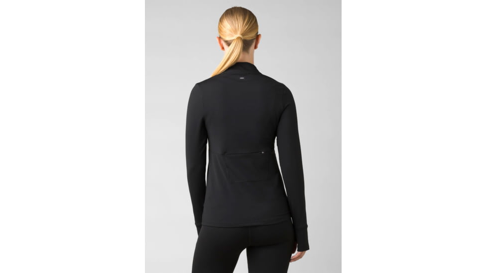 prAna Ice Flow Half Zip Top - Women's, Large, Black, 1967511-001-L