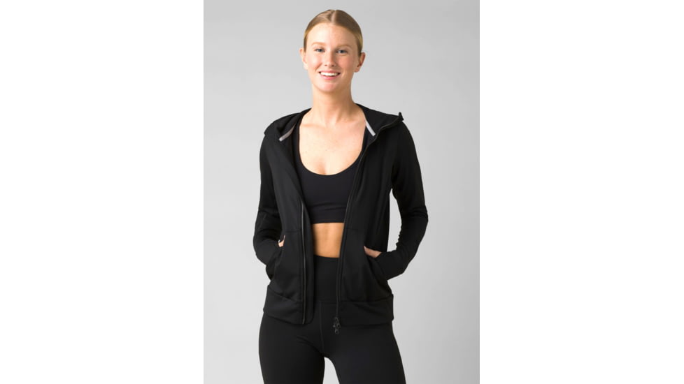 prAna Ice Flow Jacket - Women's, Medium, Black, 1969241-001-M