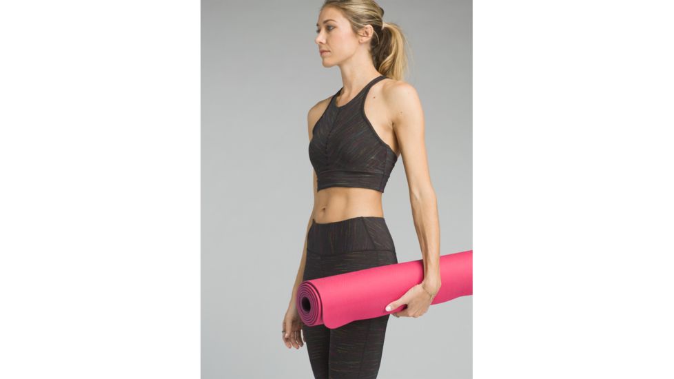 prAna Itzel Bra - Womens, Black Cherry, X-Large, W13180524-BKCY-XL