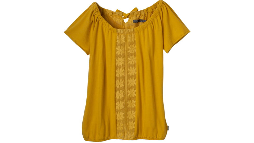 prAna Jana Top - Women's -Lemon-X-Small