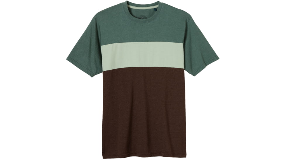 prAna Jax Crew T-Shirt - Men's -Espresso-Medium