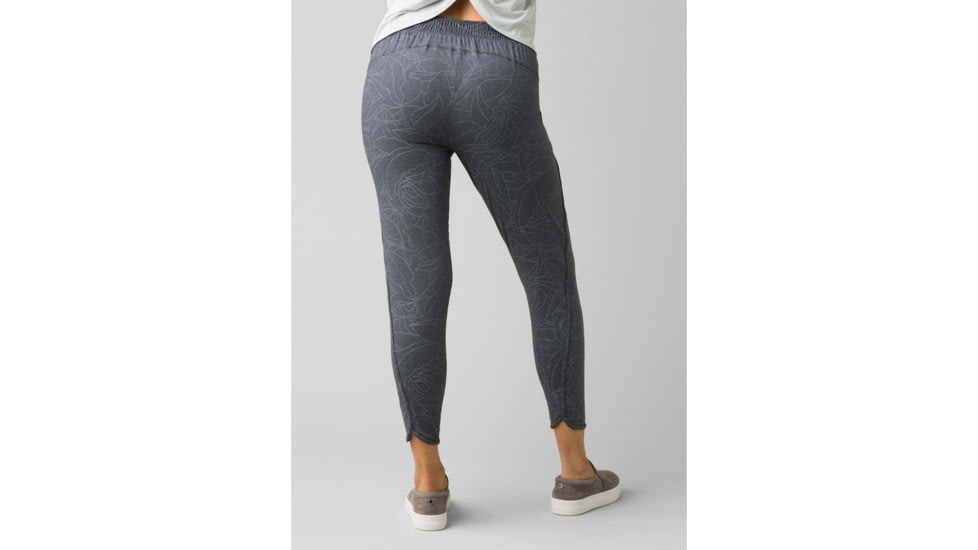 prAna Jenevin Jogger - Womens, Grey Heather Florist, Medium, Regular, W41202074-GHFR-M