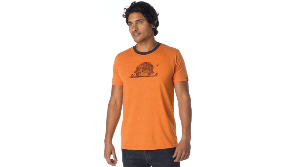 prAna Joshua Tree Shirt - Men's-Tangerine-Large