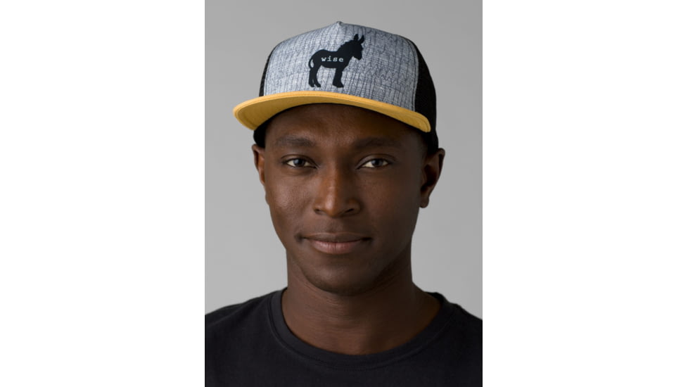 prAna Journeyman Trucker, Birch Wise Ass, O/S, 1962831-700-O/S
