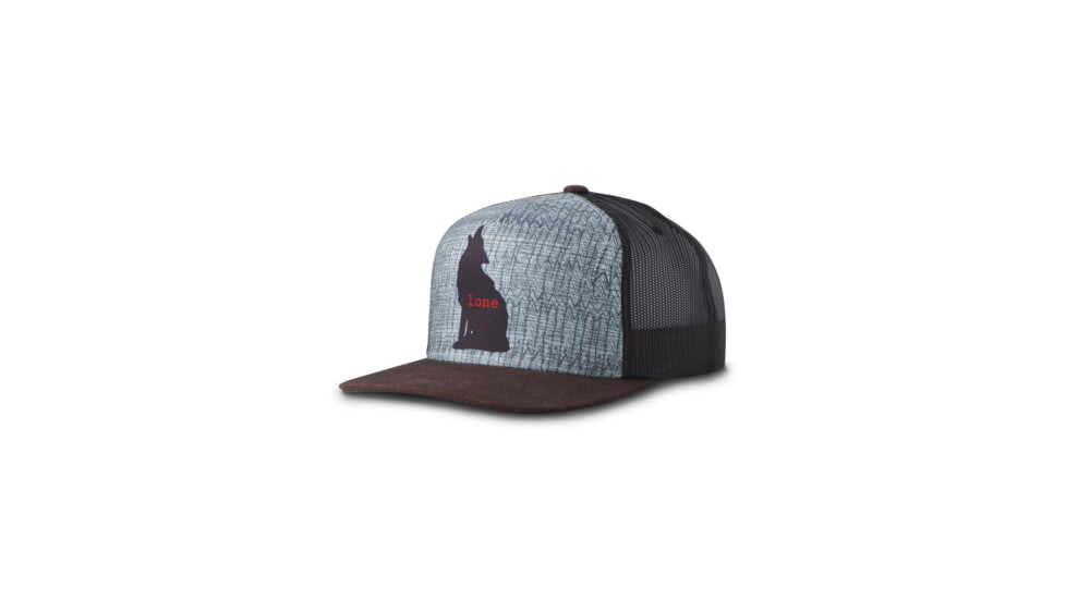prAna Journeyman Trucker Hat - Men's, Lone Wolf, One Size, U5JOUR315-LOWF-O/S