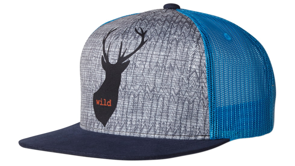 prAna Journeyman Trucker Hat - Men's-Dark Cobalt-One Size