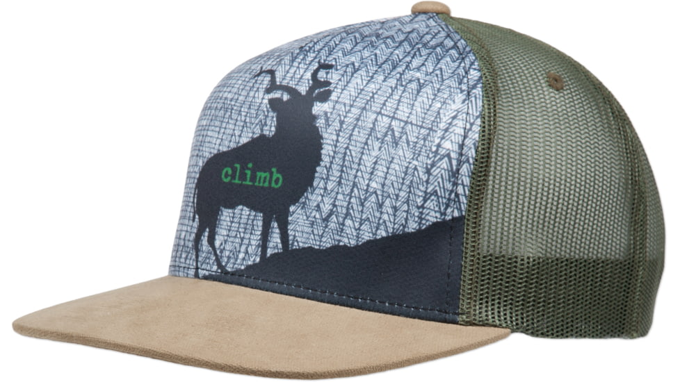 prAna Journeyman Trucker Hat - Men's-Dark Khaki-One Size