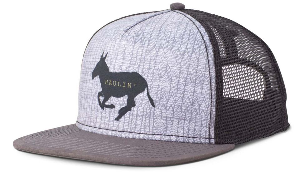 prAna Journeyman Trucker - Mens, Charcoal Haulin, One Size, U5JOUR315-CCHA-O/S