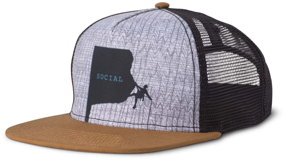 prAna Journeyman Trucker - Mens, Earthbound Climber, One Size, U5JOUR315-EBCL-O/S
