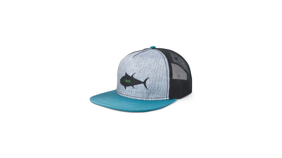 prAna Journeyman Trucker - Unisex, Arctic Sea Fish, One Size, U5JOUR315 -432-O/S