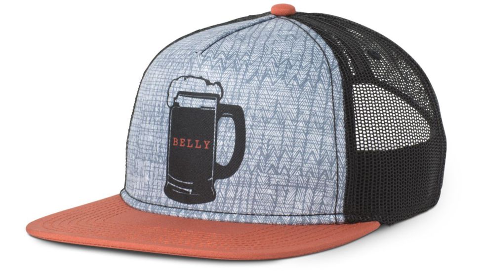 prAna Journeyman Trucker - Unisex, Dry Chili Beer, One Size, U5JOUR315-DCBR-O/S
