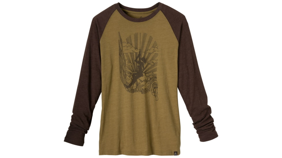 prAna Jumar Long Sleeve T - Men's-Moss-Small
