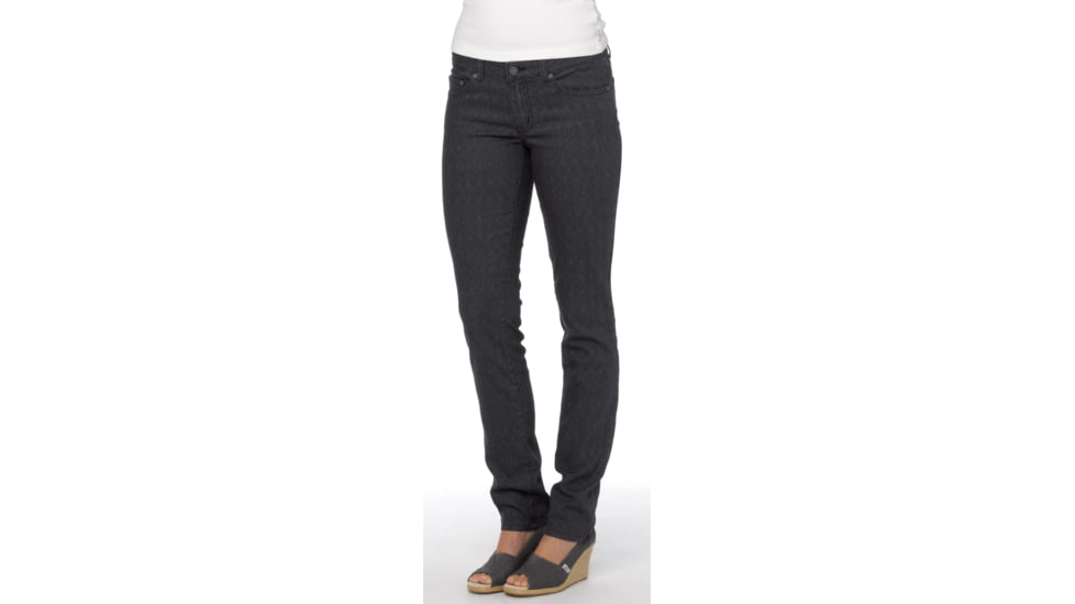 prAna Kara Jean - Womens, Charcoal Diamond, 4, W4KARA115-CCDM-4