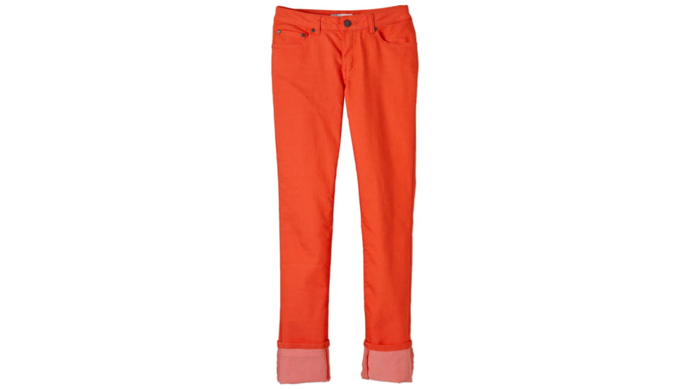 prAna Kara Jean - Womens, Neon Orange, 12, W4KARA115-NEOR-12