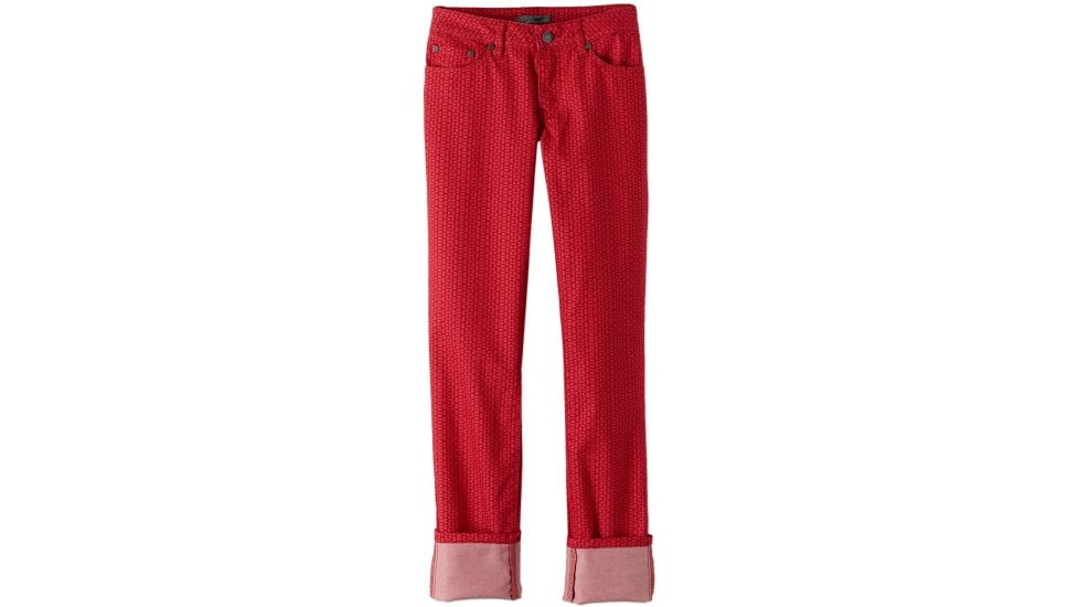 prAna Kara Jean - Womens, Red Mixer, 4, W4KARA115-RDMX-4
