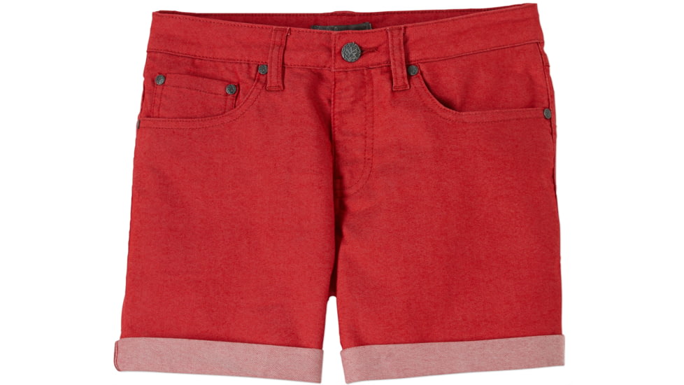 prAna Kara Short - Women's -Sunwashed Red-2